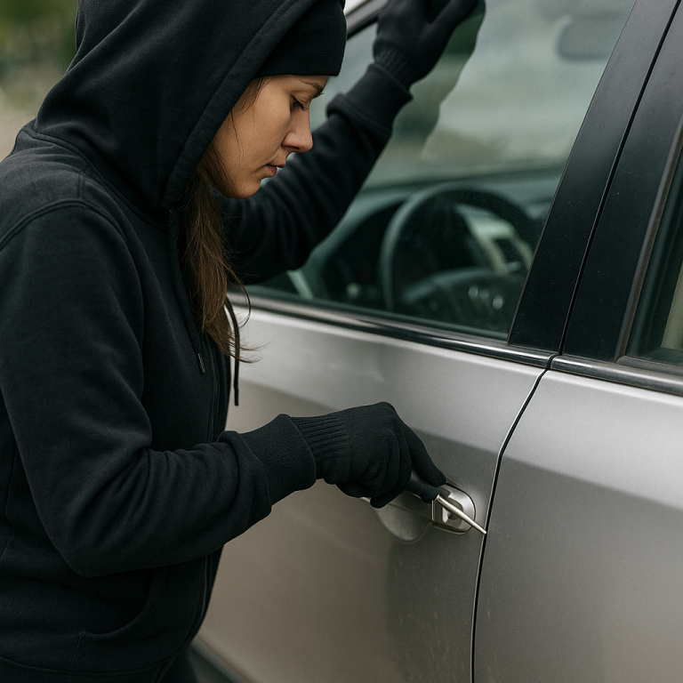 20250704_1536_Woman Robbing a Car_simple_compose_01jzbbgcpgejgscg0hnwv3fpkw